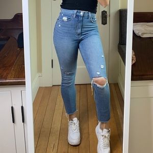 Abercrombie Ultra High Rise Skinny Denim Jeans